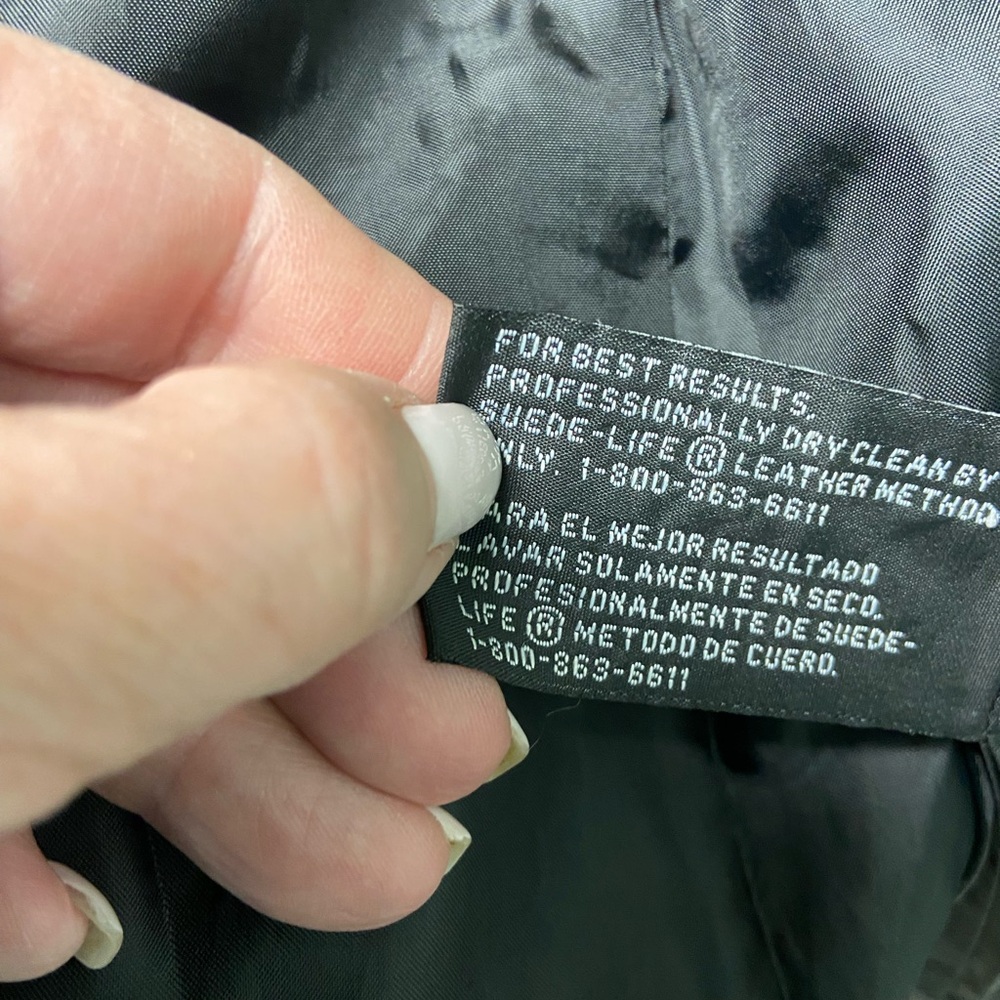 VEUC closet staple Leather blazer - Picture 7 of 8